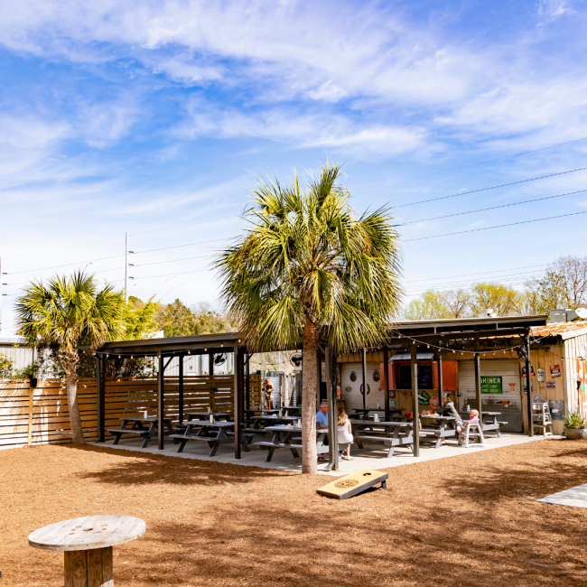 Bohemian Bull Outside Patio 2024